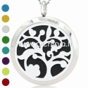 Aromatherapy essential oil diffuser pendant "Tree of Life 5", 30 mm, 1 pc