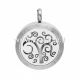Aromatherapy essential oil diffuser pendant "Tree of Life 6", 30 mm, 1 pc