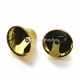 Iron pendant "Christmas Jingle Bell", gold tone, 23,5x26 mm