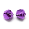 Charm "Christmas Jingle Bell", fuchsia, 35 mm