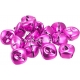 Charm "Christmas Jingle Bell", hot pink, 35 mm