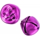 Charm "Christmas Jingle Bell", hot pink, 35 mm