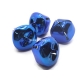 Charm "Christmas Jingle Bell", blue, 35 mm