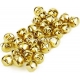 Charm "Christmas Jingle Bell", golden, 35 mm