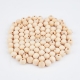 Wood bead, natural wood color, 12 mm, 1 pc