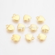 Charm "Heart", gold color, 12x10mm
