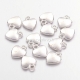 Pakabukas "Širdelė", sidabro sp., 12x10 mm