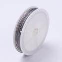 Tiger Tail Wire, light grey, 1mm, 10m
