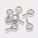 Screw eye pin peg bail, 304 stainless steel, 17x9x2mm, 1pc