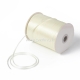 Satin ribbon, beige, 3 mm, 1 m