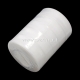 Organza ribbon, white, 25 mm, 1 m