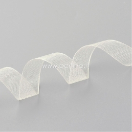 Organza ribbon, cornsilk, 25 mm, 45,72 m