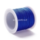 Braided nylon thread, blue, 0.8 mm, 1 roll/91.4 m