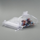 Organza gift bag, off-white, 10x8 cm, 1pc