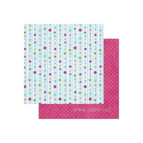 Popierius "All dressed up 1", 30,5x30,5cm