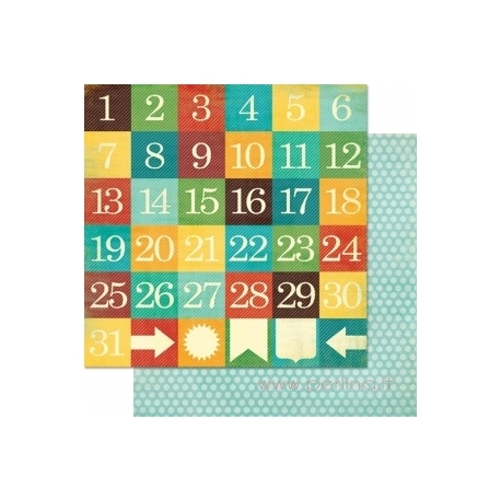Popierius "All dressed up 1", 30,5x30,5cm