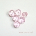 Stiklo karoliukas, light rose, 4x6 mm