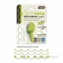 Dek.siūlių galvutė "Sew Easy Stitch Piercer Scallop", 1 vnt.