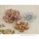 Satino gėlytė "Rožė", 2,2 cm