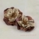 Satino gėlytė "Rožė", 2,2 cm