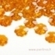 3700 Crystal Tabac, foil back, 8 mm