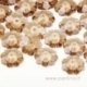 3700 Crystal Tabac, foil back, 8 mm