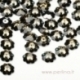 3700 Crystal Tabac, foil back, 8 mm