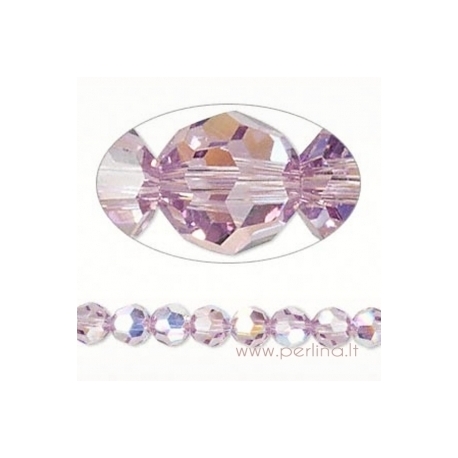 3700 Crystal Tabac, foil back, 8 mm