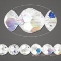 3700 Crystal Tabac, foil back, 8 mm