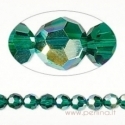 3700 Crystal Tabac, foil back, 8 mm