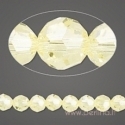3700 Crystal Tabac, foil back, 8 mm
