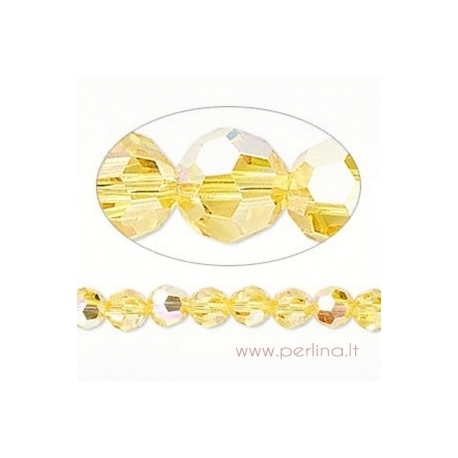 3700 Crystal Tabac, foil back, 8 mm