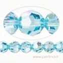3700 Crystal Tabac, foil back, 8 mm