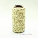 Bakers Twine "Spots & Stripes - Yellow", 1 m. 
