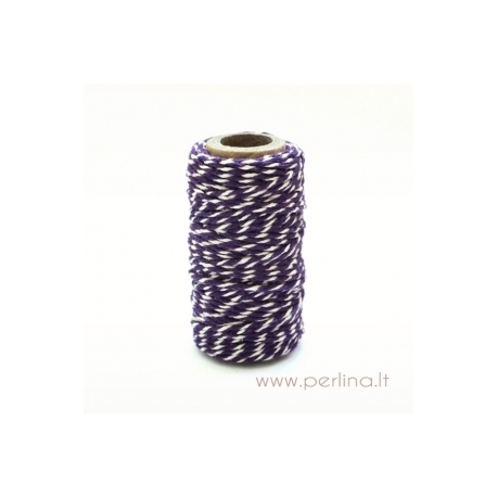 Virvelė "Bakers Twine - Gorjuss - Purple", 1 m. 