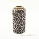 Virvelė "Spots & Stripes Jewels - Moss/Purple", 1 m. 