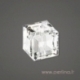 3700 Crystal Tabac, foil back, 8 mm