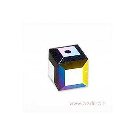 3700 Crystal Tabac, foil back, 8 mm