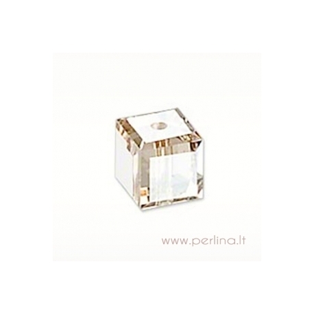 3700 Crystal Tabac, foil back, 8 mm