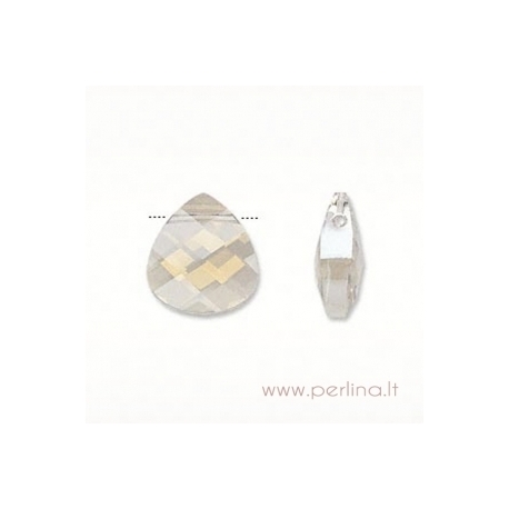 6012 Crystal Silver Shade, 11x10 mm