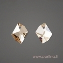 6680 Crystal Golden Shadow, 14x11 mm