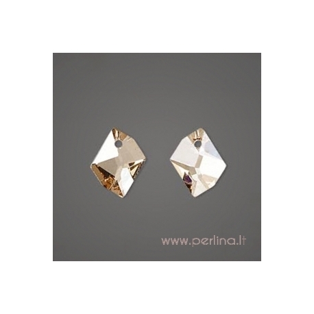 6680 Crystal Golden Shadow, 14x11 mm