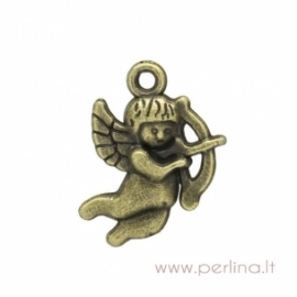 Bronzos sp. pakabukas "Cupid", 22x18 mm