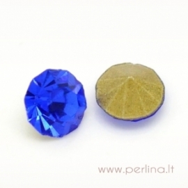 Crystal rhinestone, blue, SS16, 1 pc