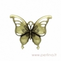 Bronzos sp. pakabukas "Butterfly", 5,7x6,6 cm
