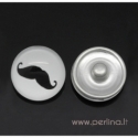 Dirbtinio zomšo, juoda, 19 cm
