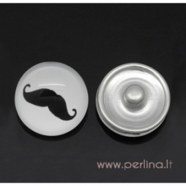 Dirbtinio zomšo, juoda, 19 cm