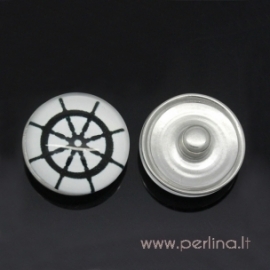 Dirbtinio zomšo, juoda, 19 cm