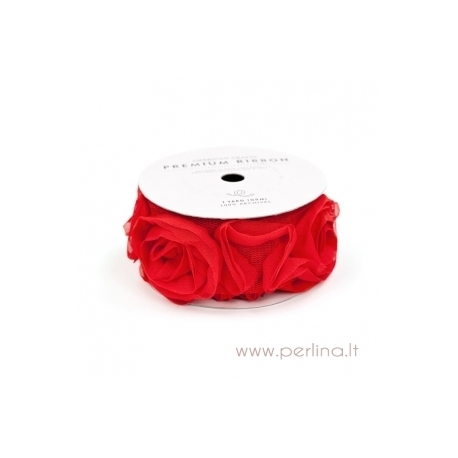 Premium ribbon "Rose", 90 cm