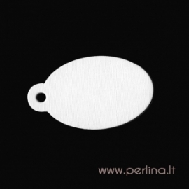 Kartoninė etiketė "Oval", 9x5,5 cm, 1 vnt